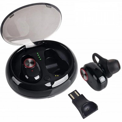 OEM Sport Stereo Mini BT Wireless earphone with charging case