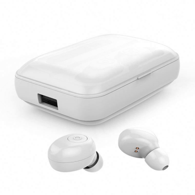 True Wireless TWS Earbuds with Noise Reduction Waterproof IPX8 BT Earphone & Headphone for iphone 12 max pro max