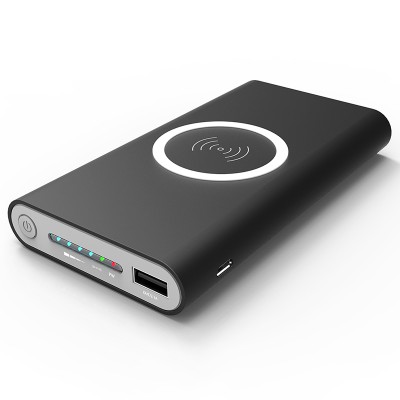 Amazon hot sale product 20000mah qi wireless power bank 10000mah fast charger 10W/7.5W qi wireless charging power bank