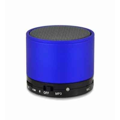 Top Selling Metal BT Wireless Speaker with FM Radio and TF Card Play Mini Portable Speaker Music Player